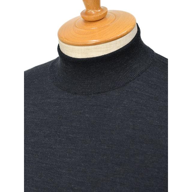 JOHN SMEDLEY ジョンスメドレー モックネックウールニット Lサイズ JOHN SMEDLEY ジョンスメドレー モックネック ニット HARCOURT