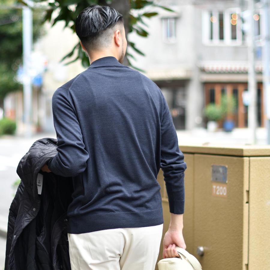JOHN SMEDLEY SMEDLEY【ジョンスメドレー】モックネックニット JOHN SMEDLEY SMEDLEY【ジョンスメドレー】モックネックニット