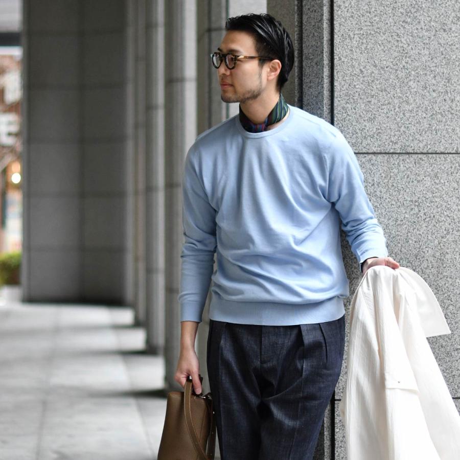 JOHN SMEDLEY SMEDLEY【ジョンスメドレー】クルーネックニット JOHN SMEDLEY SMEDLEY【ジョンスメドレー】クルーネックニット