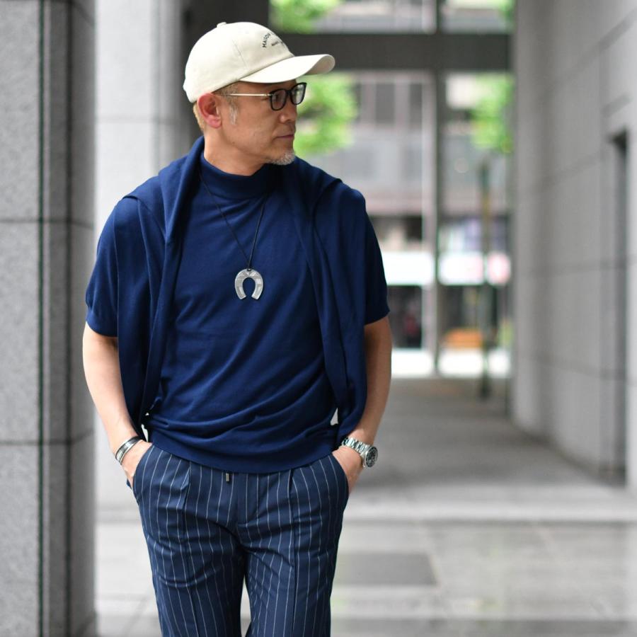 JOHN SMEDLEY SMEDLEY【ジョンスメドレー】モックネックニット JOHN SMEDLEY SMEDLEY【ジョンスメドレー】モックネックニット