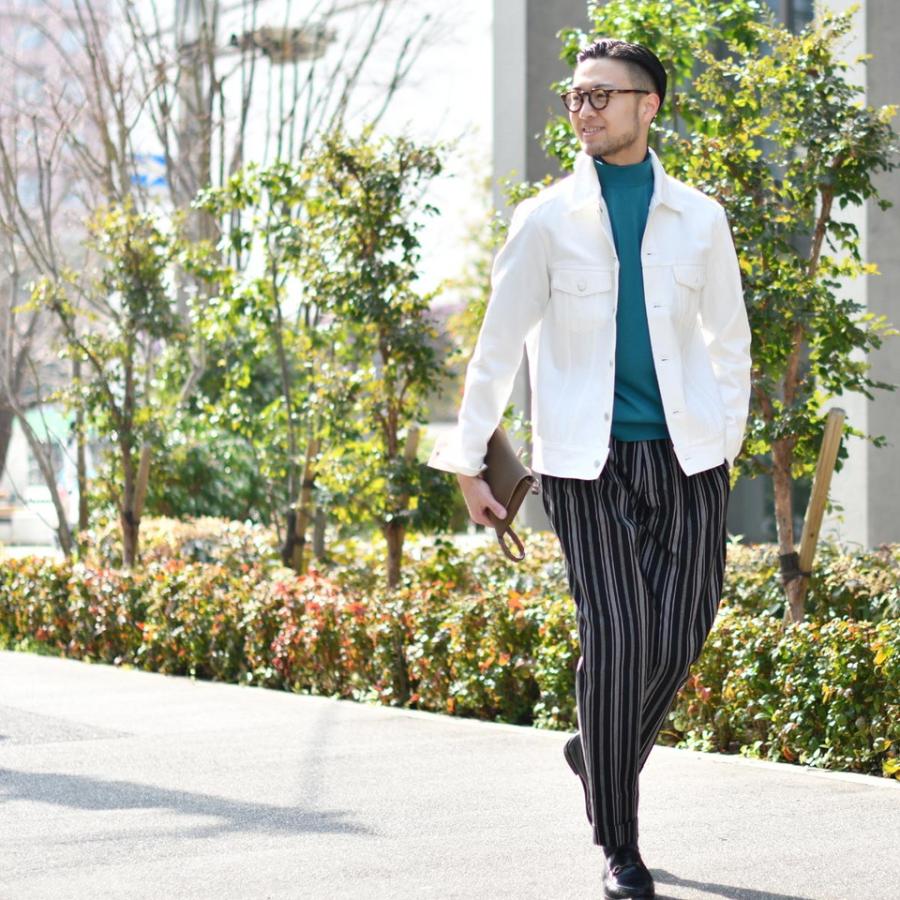 【FINAL SALE】JOHN SMEDLEY【ジョンスメドレー】モックネックニット 30G S4627 ATOLL TEAL コットン ターコイズ | JOHN SMEDLEY | 07