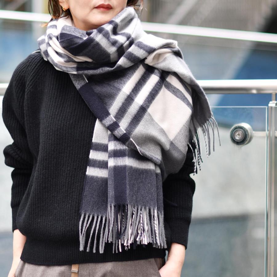 新品 Joshua Ellis CPG60281 カシミヤ 大判ストール