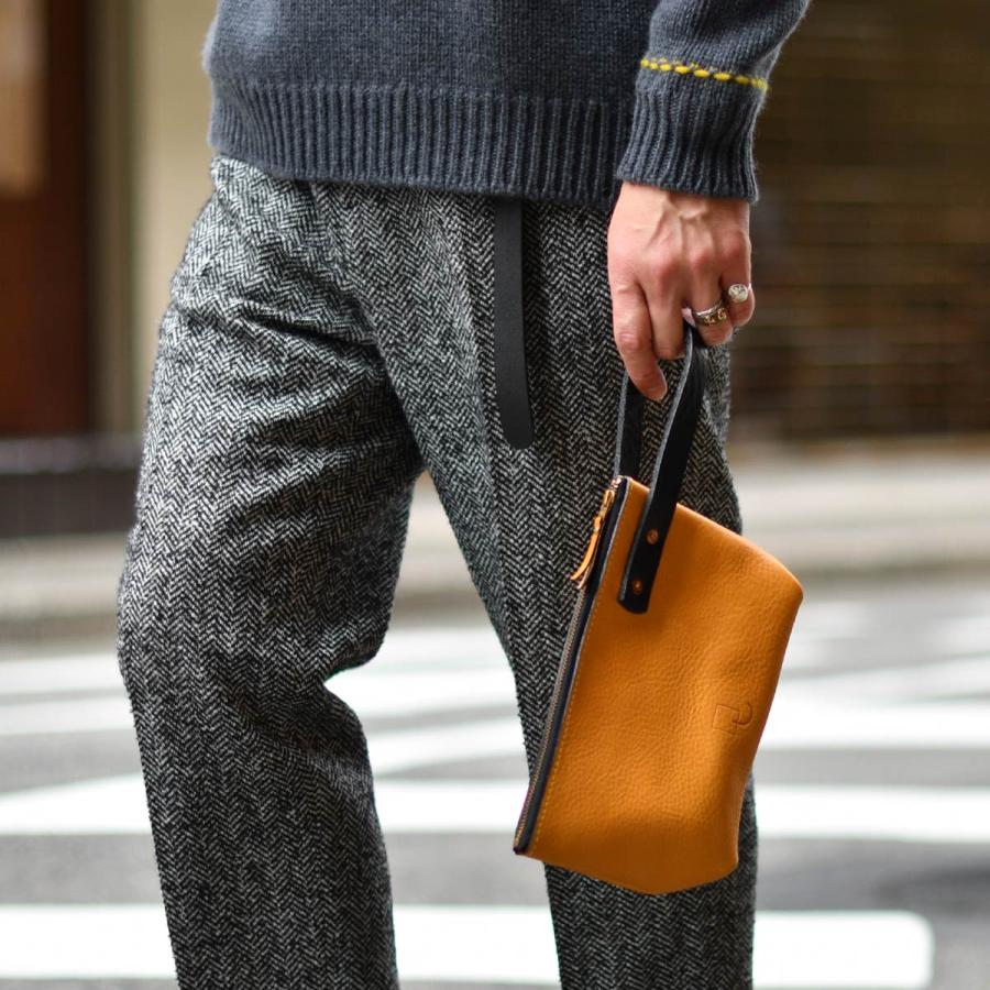 wilyさま専用　THE ROW レザー スポーティポーチ ダークブラウン wilyさま専用 THE ROW レザー スポーティポーチ ダークブラウン