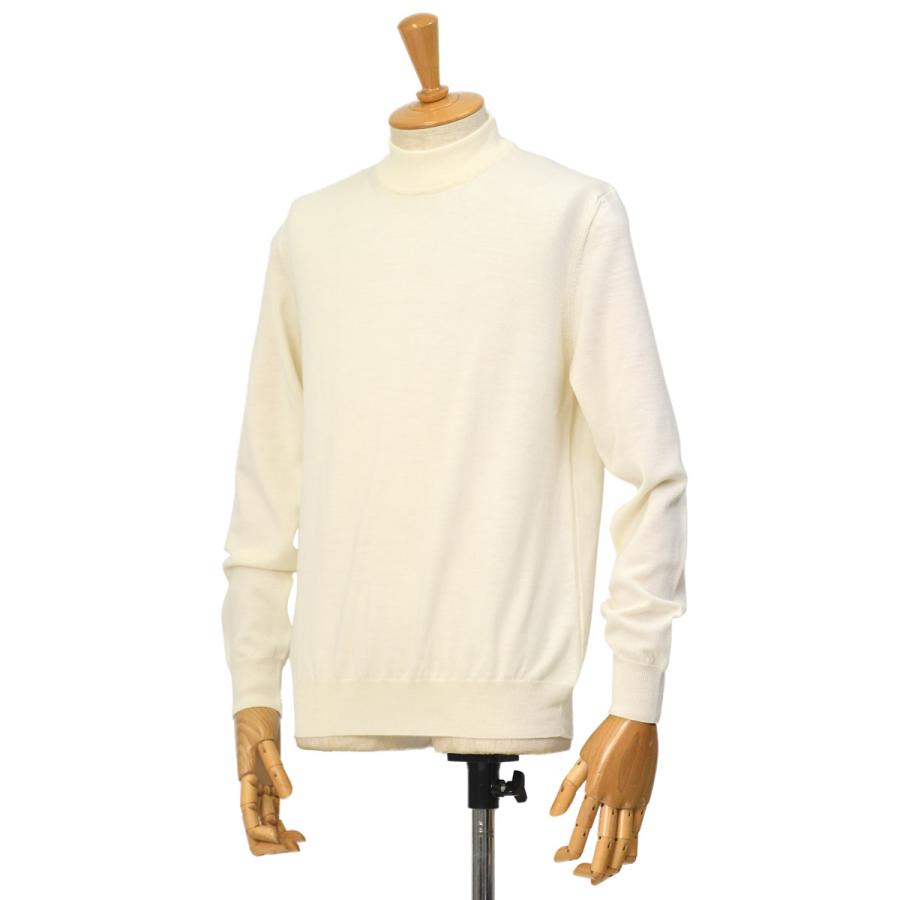 LORENZONI【ロレンツォーニ】ハイゲージモックネックニット 14G