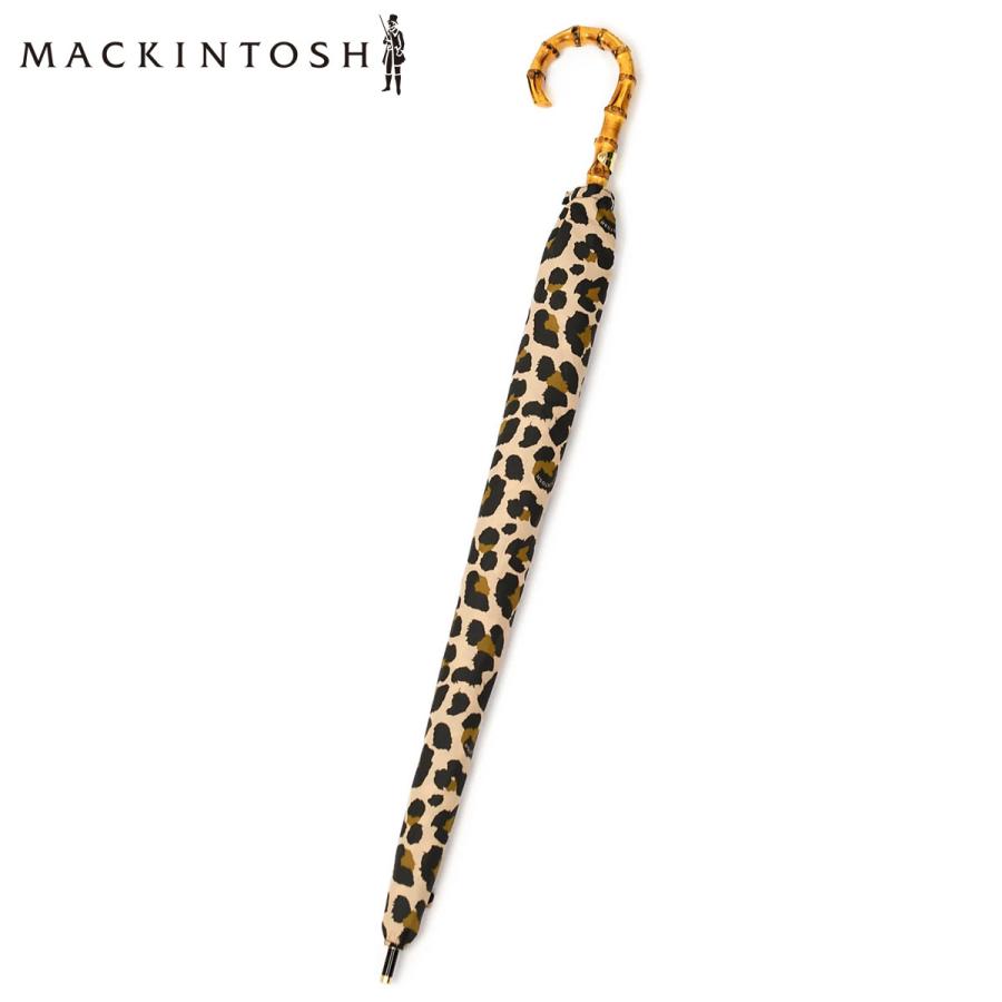 MACKINTOSH【マッキントッシュ】レオパード 長傘 HERIOT LEOPARD ベージュ ブラック | Mackintosh