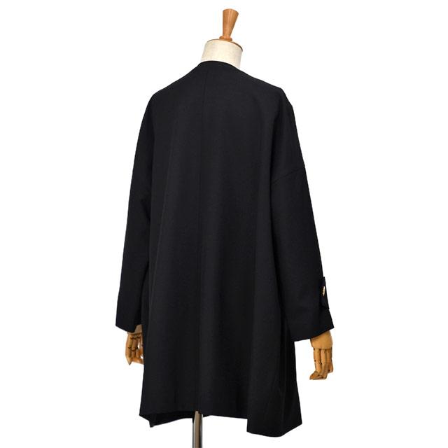 4/1迄 美品・マッキントッシュHUMBIE ハンビー ウールノーカラーコート黒 HUMBIE LS | Collection | MACKINTOSH.jp