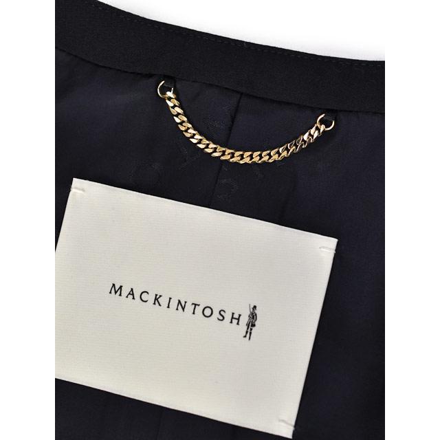 MACKINTOSH【マッキントッシュ】ノーカラーコート HUMBIE NOCOLLAR MB DE01 MIDIGHT ウール ダークネイビー | Mackintosh | 07