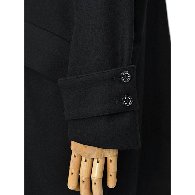 美品　マッキントッシュ　ウール　ステンカラーコート　起毛　Mサイズ　ブラック Mackintosh（マッキントッシュ） MACKINTOSH【マッキントッシュ
