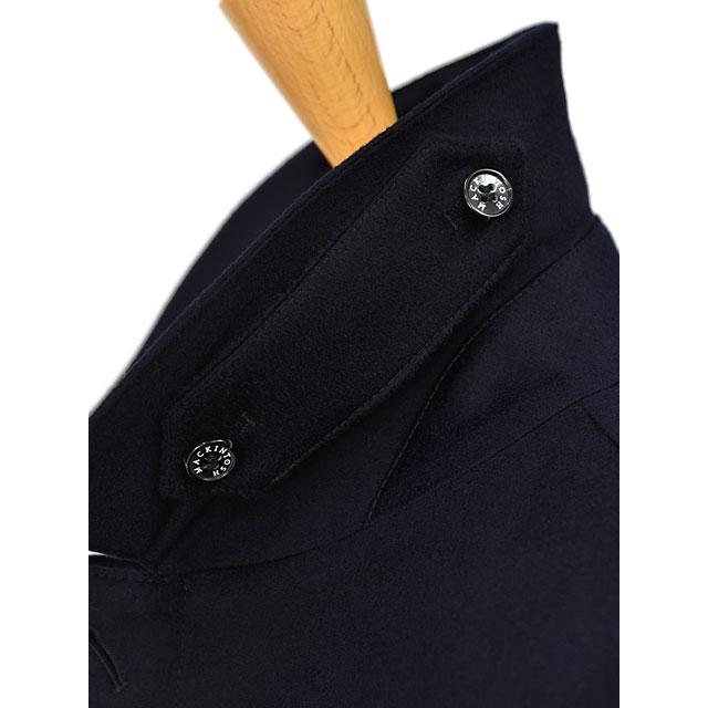 マッキントッシュ　ロロピアーナ生地　ステンカラーコート　ダンケルド　黒　36 Mackintosh MACKINTOSH【マッキントッシュ】ステンカラーコート