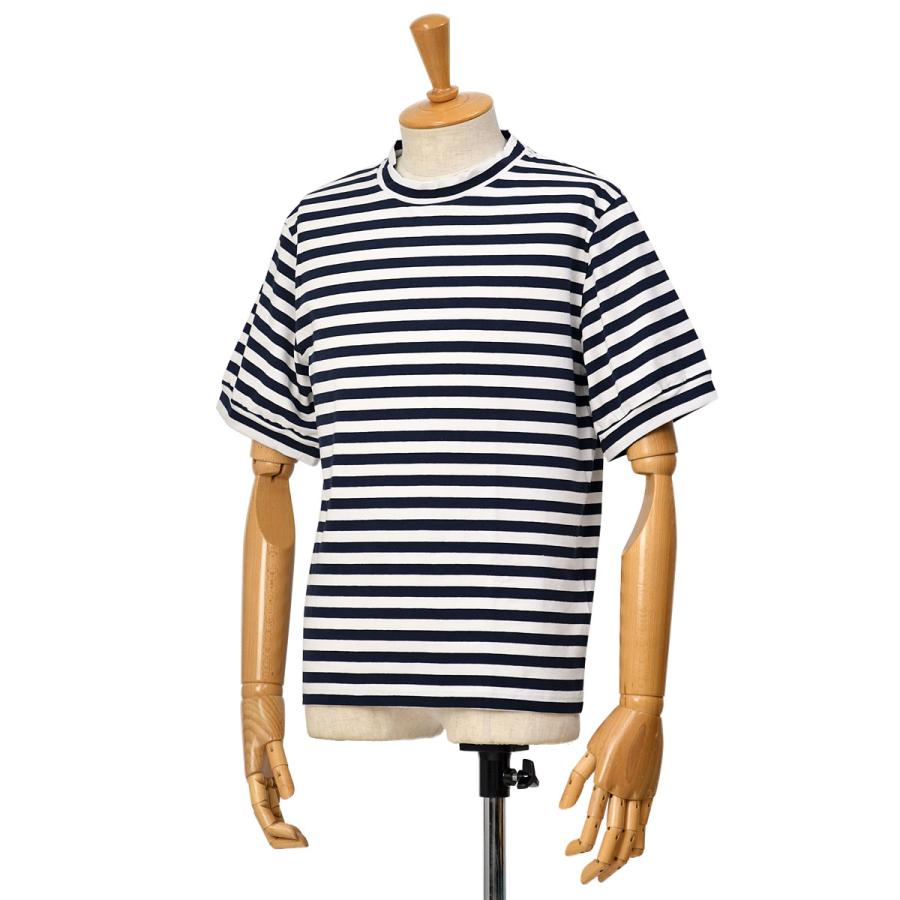 MAISON CORNICHON【メゾン コルニション】 半袖ボーダーカットソー New 