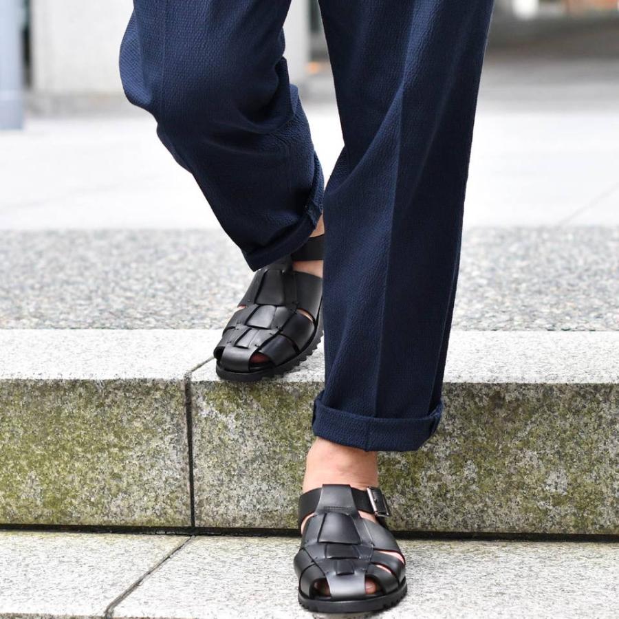 極美品　パラブーツ　グルカサンダル　パシフィック　ブラック　レザー　1711 Paraboot【パラブーツ】グルカサンダル パシフィック PACIFIC 123312