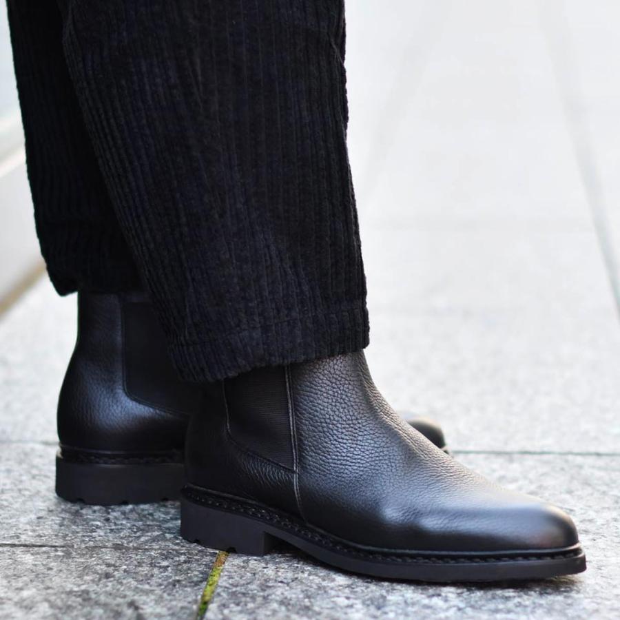 Paraboot CHAMFORT side gore NOIR suede | www.rnd.org.il