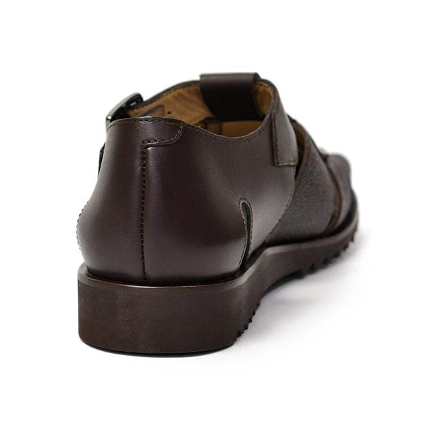 Paraboot【パラブーツ】グルカサンダル パシフィック PACIFIC 123366 MARRON LIS/GR CAFE ブラウンの画像