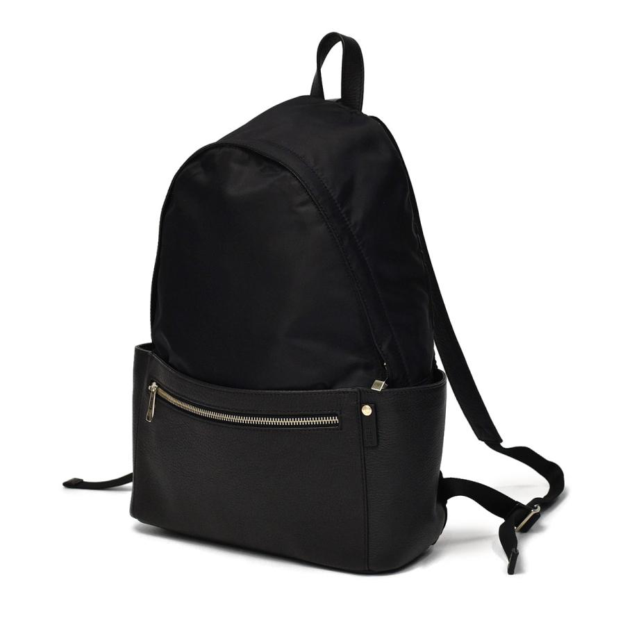 ほぼ新品！PELLETIER Sac a dos ブラック PELLETIER【ペルティエ】リュック Sac a dos BLACK ナイロン レザー
