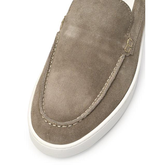 PELLICO SUNNY【ペリーコサニー】モカシンスリッポンスニーカー BARTEX  M005 LTGREY スエードレザー グレーベージュの画像