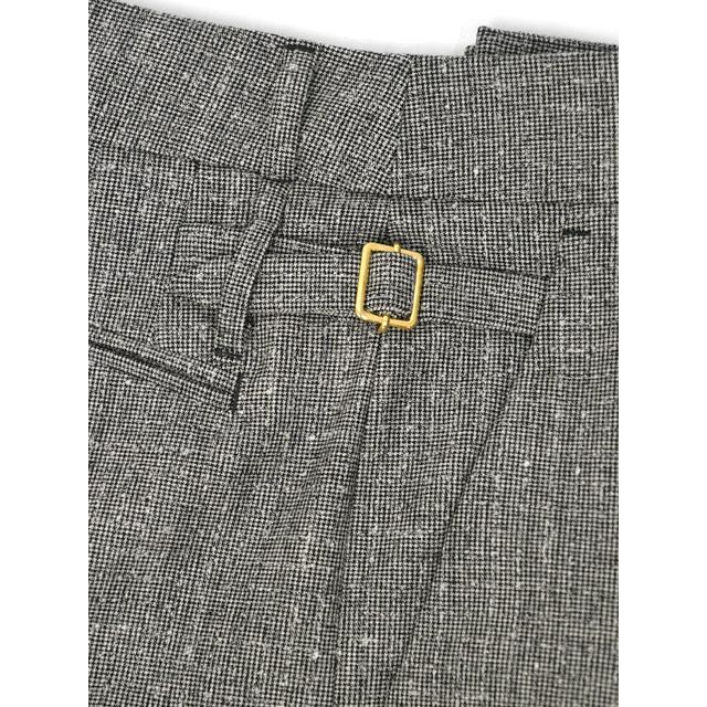 PT TORINO【ピーティートリノ】ワイドパンツ ISABEL RG27 0990 ウール ブラックの画像