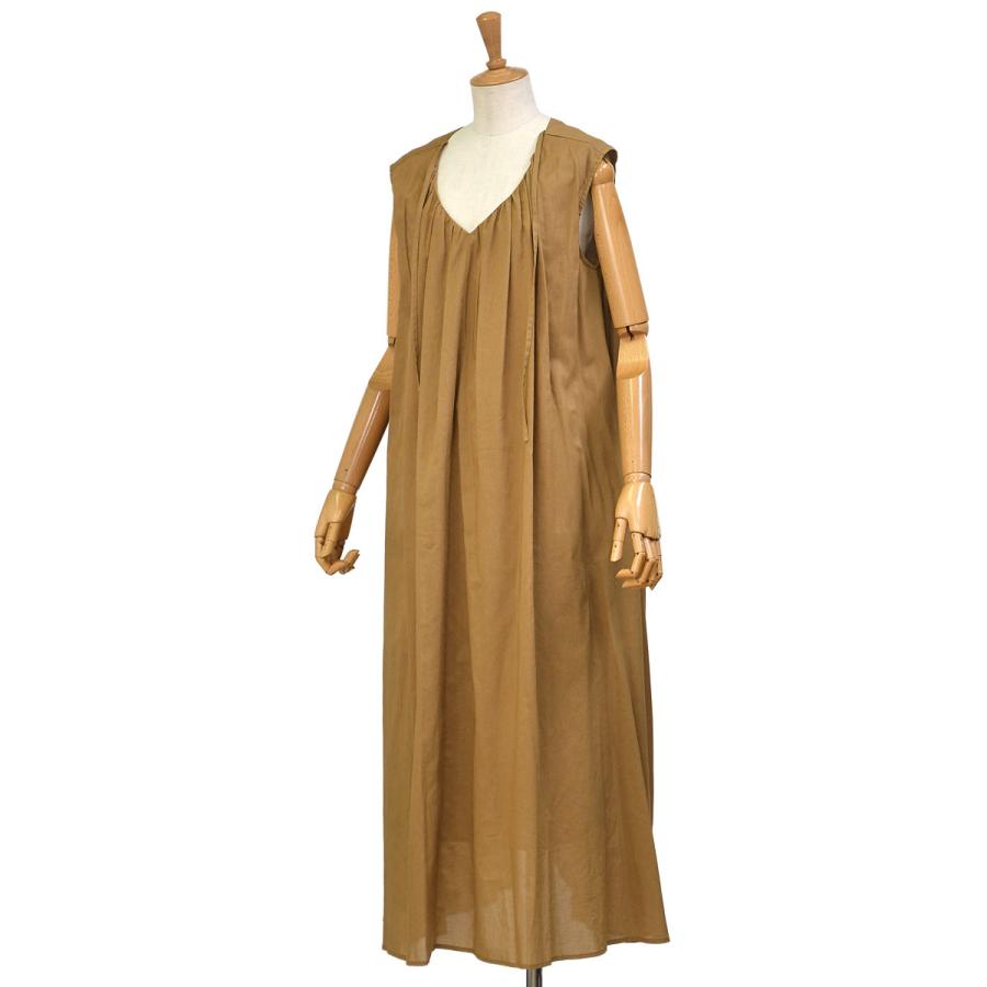 【中古】スリードッツ three dots レーヨンジャージ フレアドレス ノースリーブワンピース S ロング ストレッチ three dots（スリー ドッツ） three dots【スリードッツ】コットン