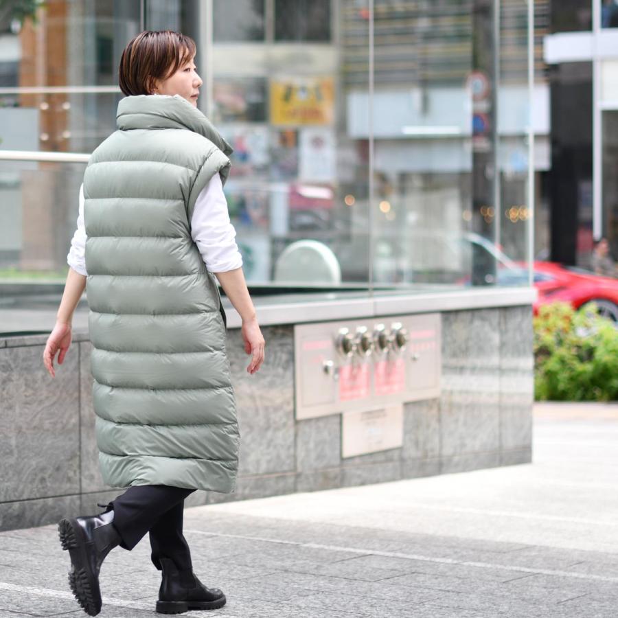 WOOLRICH【ウールリッチ】ダウンベスト ELLIS LIGHT DOWN VEST WWOU0908 TG TUNDRA GREY ポリエステル  グレイッシュカーキ