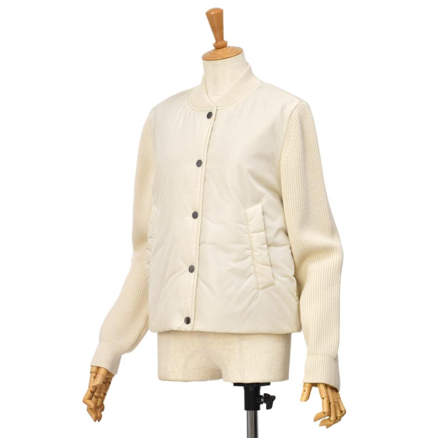 【未使用】WOOLRICH ウールリッチ ジャケット ブルゾン ホワイト WOOLRICH（ウールリッチ） WOOLRICH【ウールリッチ】ニットコンビ