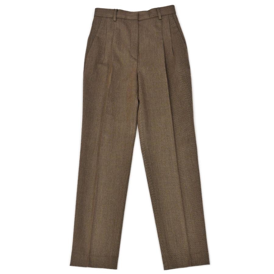 50％OFF】【size40】BERNARD ZINS【ベルナール ザンス】ツータック 