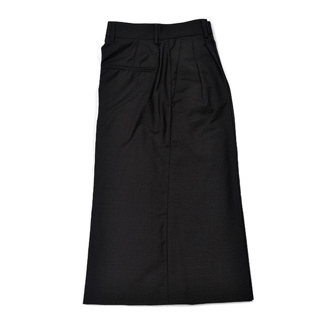 BERNARD ZINS【ベルナール ザンス】ハーフパンツ GEORGES 71456 099 ウール ブラックの画像