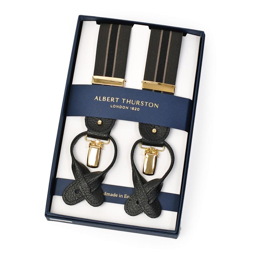 ♡希少品♡ THURSTONサスペンダー/ブレイシス 35MM albert thurston（アルバートサーストン） ALBERT THURSTON