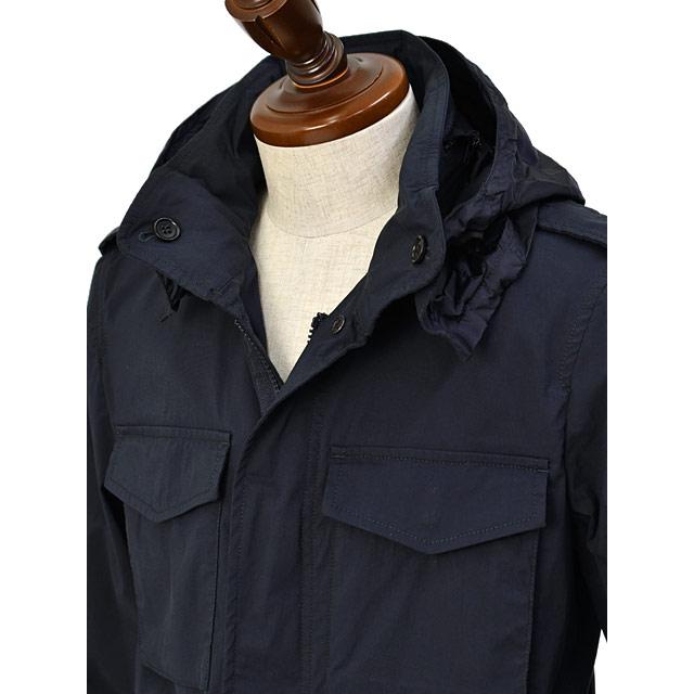 【18日 20時〜 P5倍】ASPESI【アスペジ】M-65ブルゾン MINIFIELD COT 4ACG20 P076 1098 コットン ナイロン ストレッチ ネイビー | ASPESI | 05