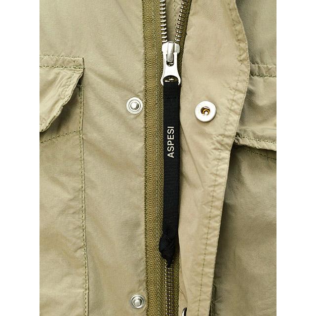 【18日 20時〜 P5倍】ASPESI【アスペジ】M-65ブルゾン REPRICA 4II721 F973-I-TC 85136 ポリエステル ナイロン ベージュ | ASPESI | 09