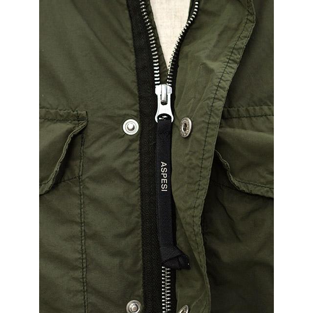 【18日 20時〜 P5倍】ASPESI【アスペジ】M-65ブルゾン REPRICA 4II721 F973-I-TC 85393 ポリエステル ナイロン オリーブ | ASPESI | 09