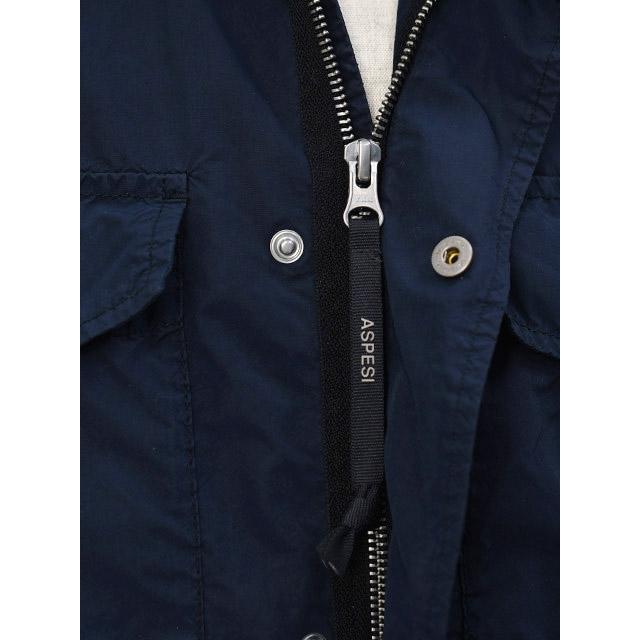 【18日 20時〜 P5倍】ASPESI【アスペジ】M-65ブルゾン REPRICA 4II721 F973-I-TC 85098 ポリエステル ナイロン ネイビー | ASPESI | 09