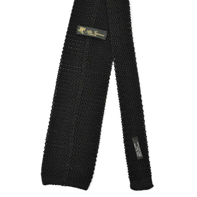 Atto Vannucci Vannucci【アットヴァンヌッチ】ニットタイ NERO Atto Vannucci Vannucci【アットヴァンヌッチ】ニットタイ NERO