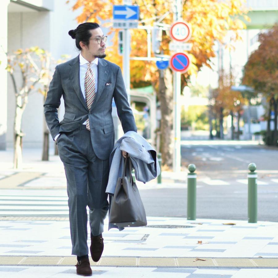 Atto Vannucci 黒 ストライプ セッテピエゲ Atto Vannucci 黒 ストライプ セッテピエゲ atto010136nvyc.jpg