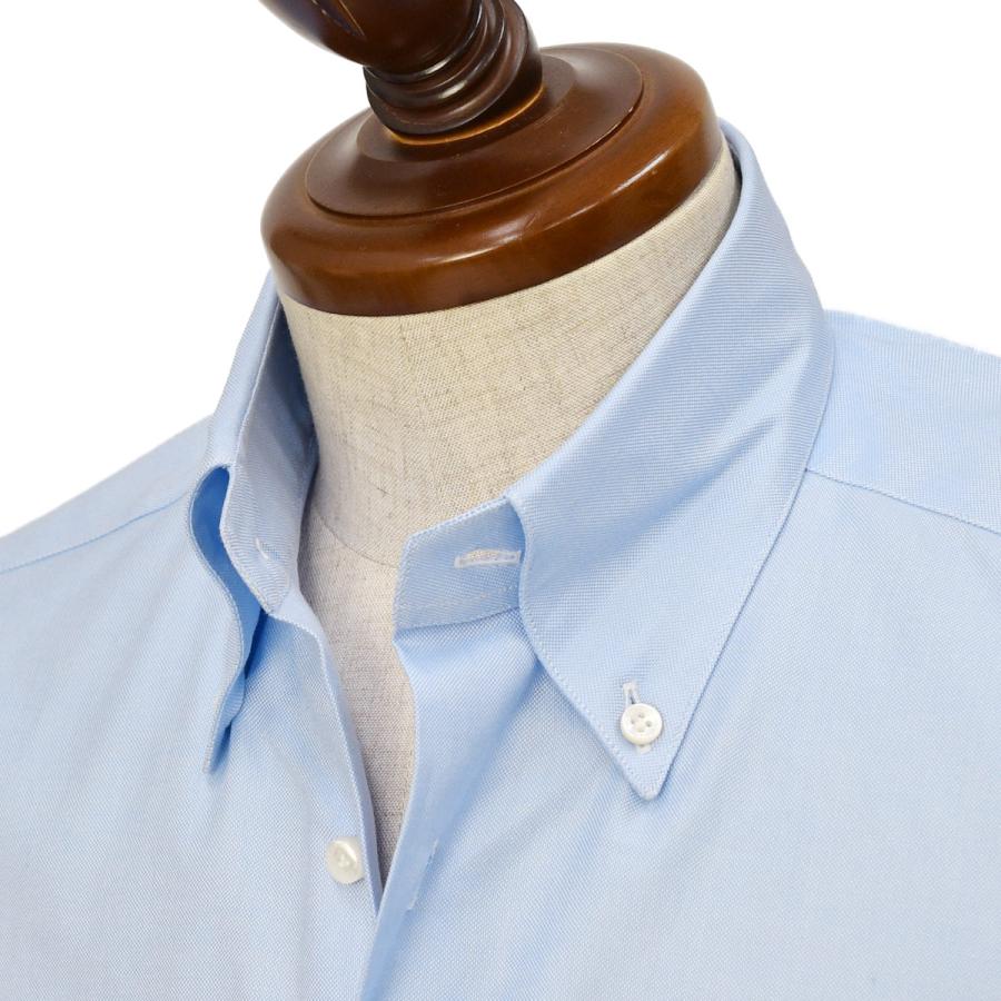 BARBA【バルバ】ボタンダウンシャツ BRK 47081 2 コットン オックスフォード サックス | BARBA | 02