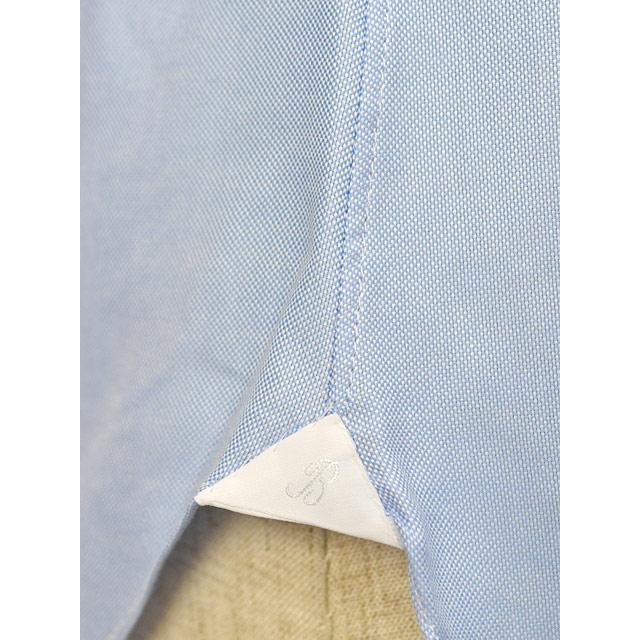 BARBA【バルバ】ボタンダウンシャツ BRK 47081 2 コットン オックスフォード サックス | BARBA | 06