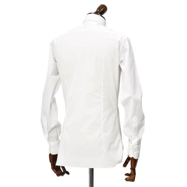 BARBA【バルバ】タブカラーシャツ TAB PZ1800U コットン ブロード ホワイト | BARBA | 02