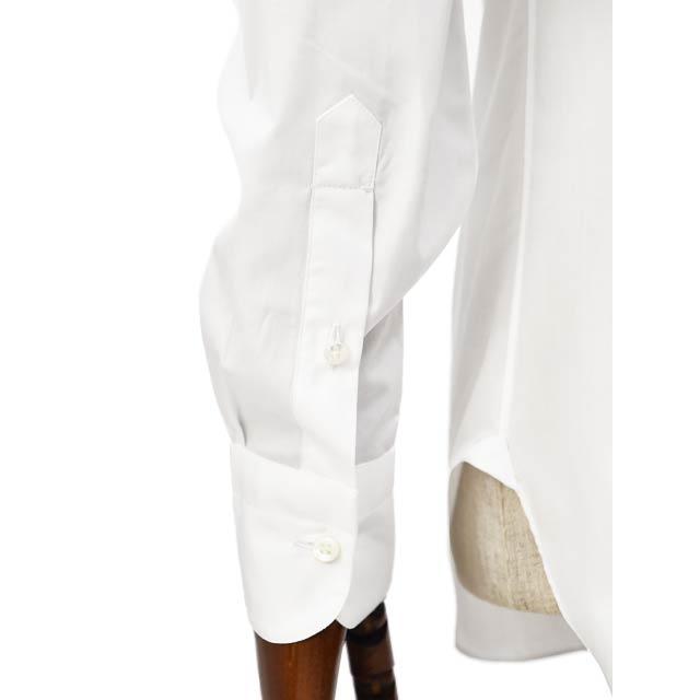 BARBA【バルバ】タブカラーシャツ TAB PZ1800U コットン ブロード ホワイト | BARBA | 05