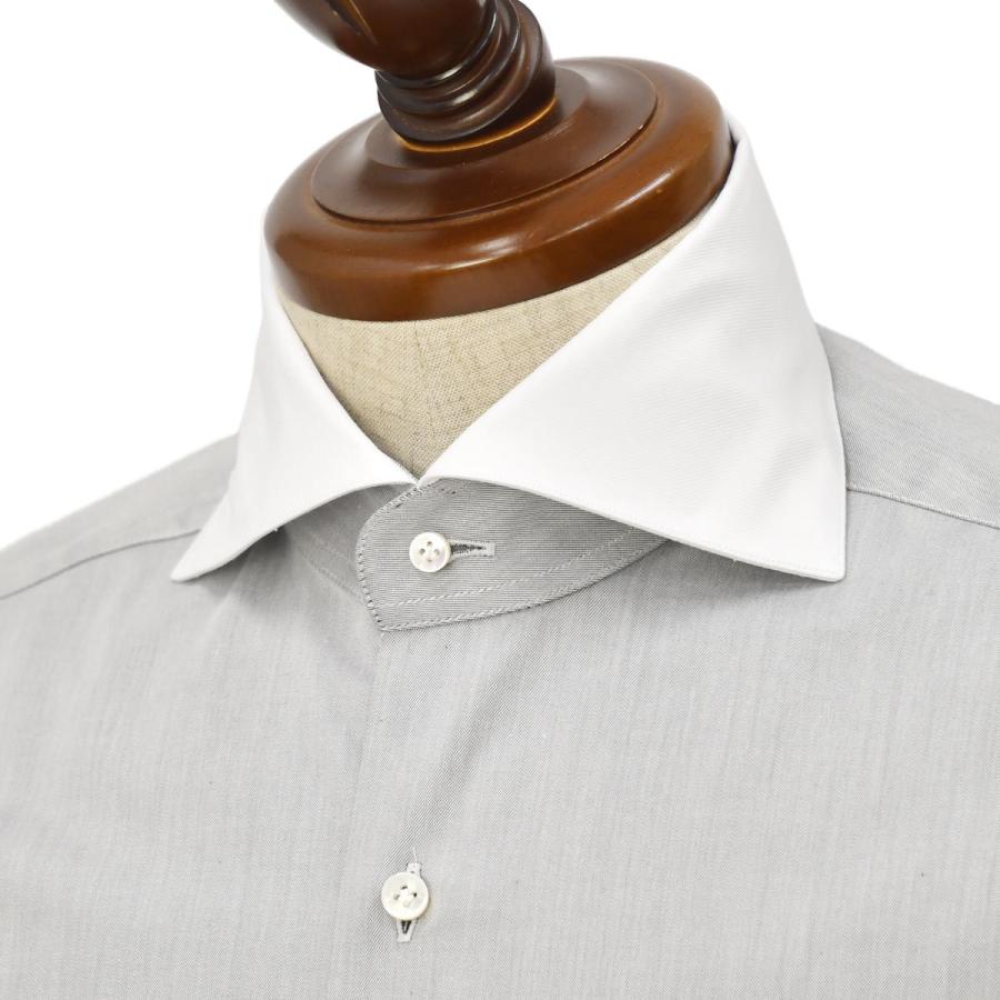 Barba バルバ ドレスシャツ Bruno I1u262u06987u フラシ コットン クレリック グレー Barba019031gry Cinque Classico 通販 Yahoo ショッピング