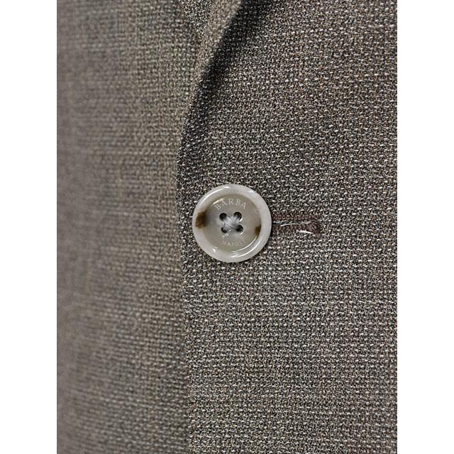 BARBA【バルバ】シングルジャケット EASY J1 53079 26 ウール ホップサック グレイジュの画像