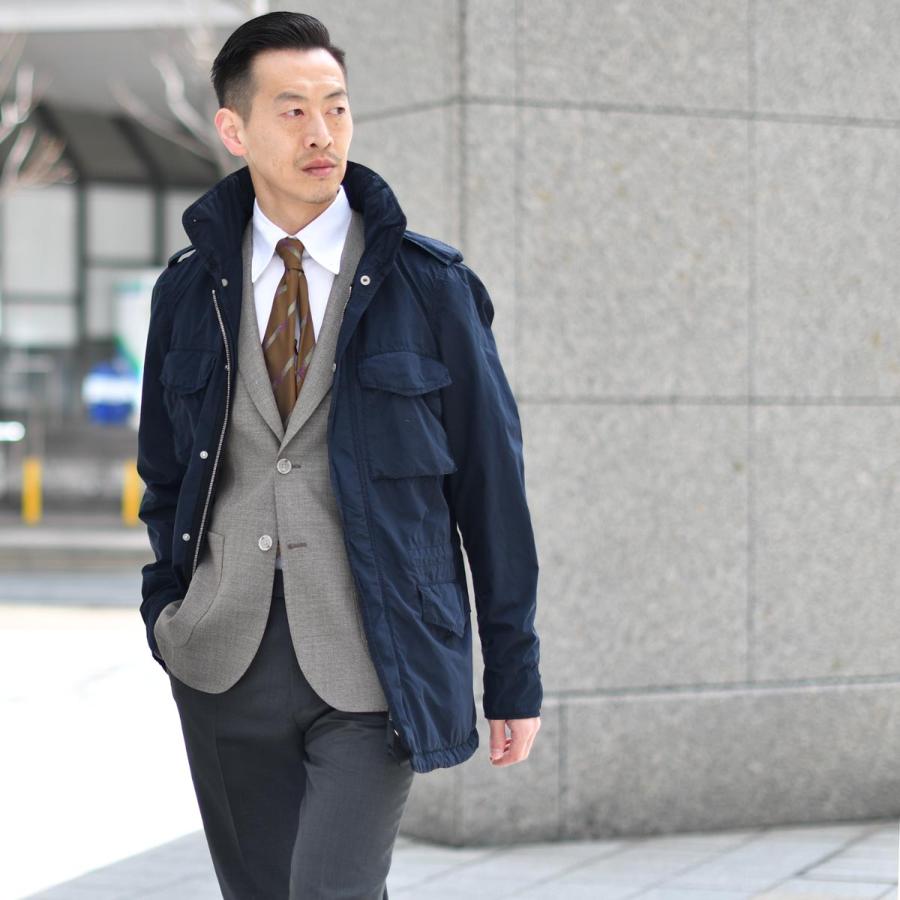 BARBA【バルバ】シングルジャケット EASY J1 53079 26 ウール ホップサック グレイジュの画像