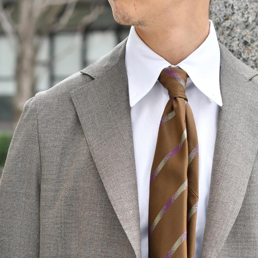BARBA【バルバ】シングルジャケット EASY J1 53079 26 ウール ホップサック グレイジュの画像