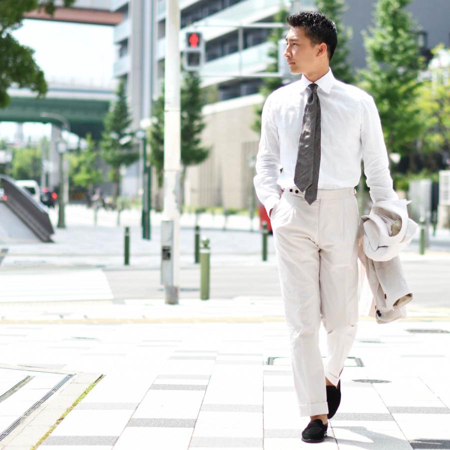 BARBA バルバホワイトパンツ