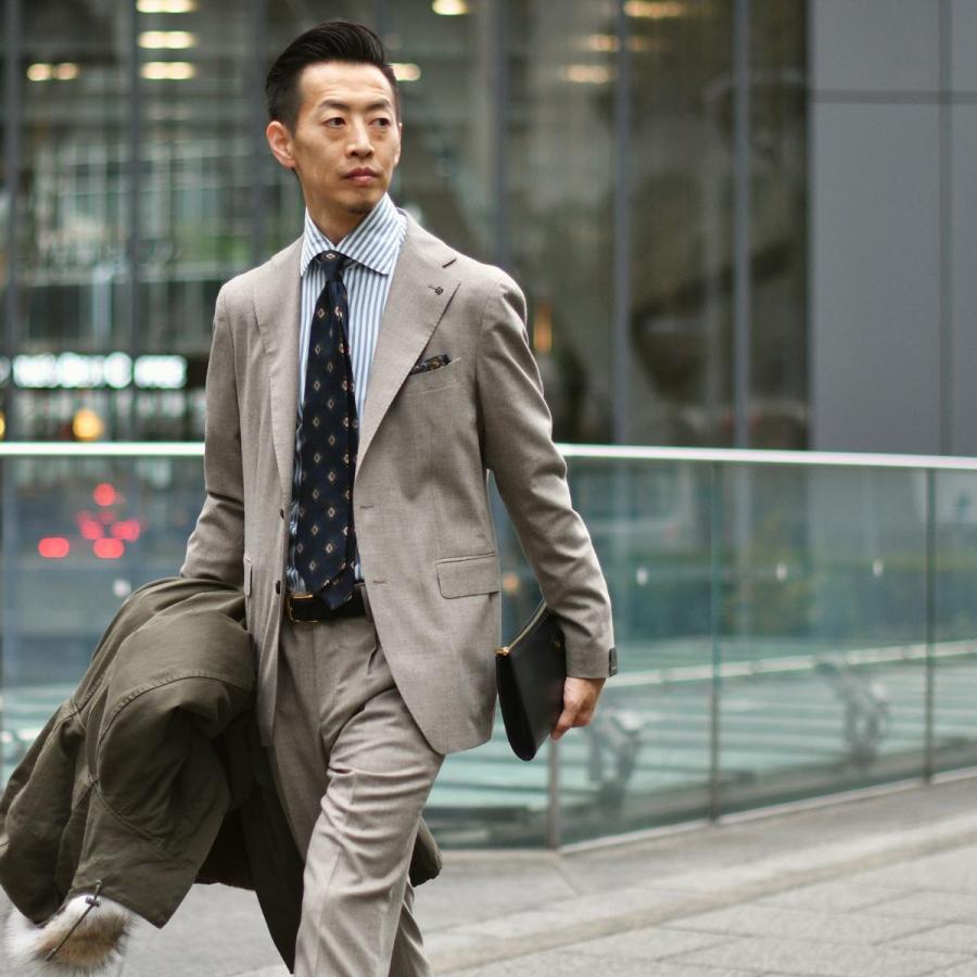 フランコバッシ　ネクタイ franco bassi フランコバッシ ネクタイ レジメンタル 小紋柄