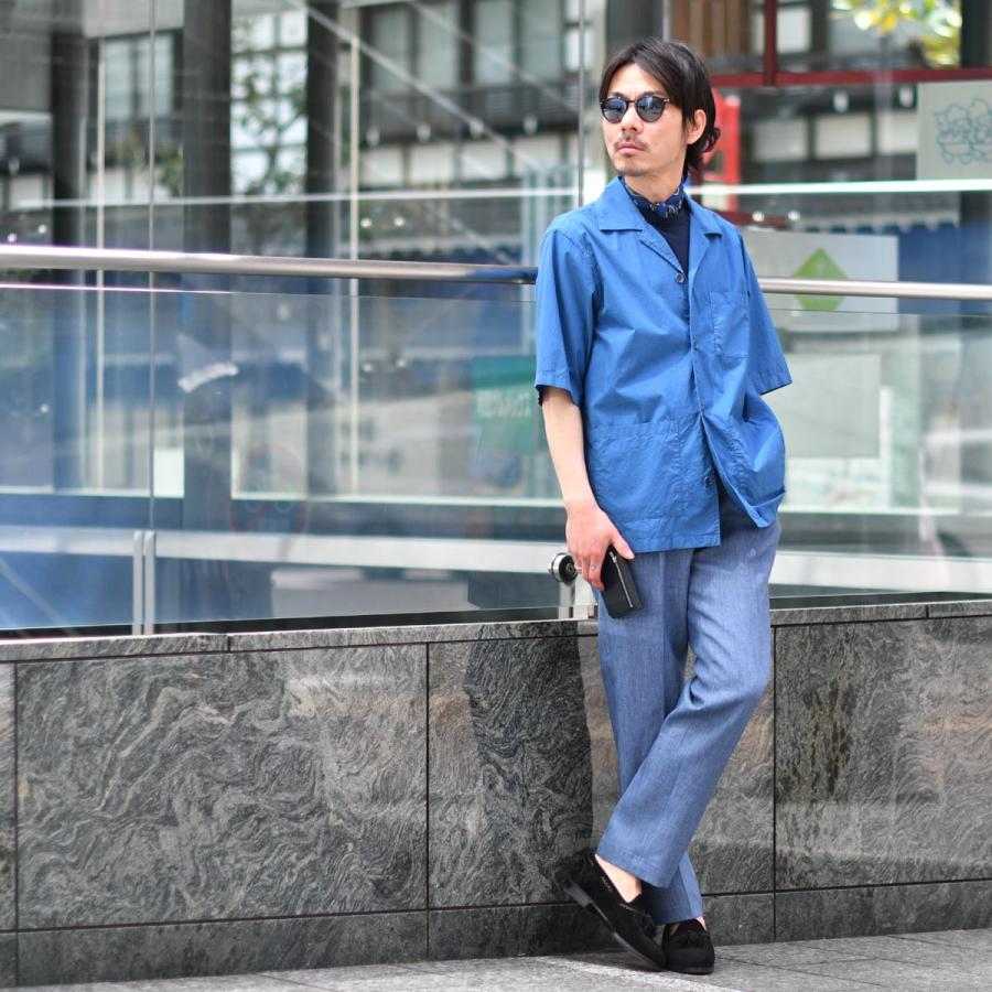 BRIGLIA1949【ブリリア1949】ワンプリーツ イージーパンツ WIMBLEDON