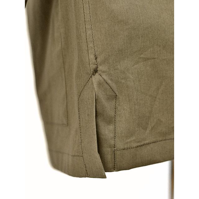 BRIGLIA1949【ブリリア1949】4ポケットフィールドシャツジャケット RAY 300128 52 コットンストレッチ カーキグリーンの画像