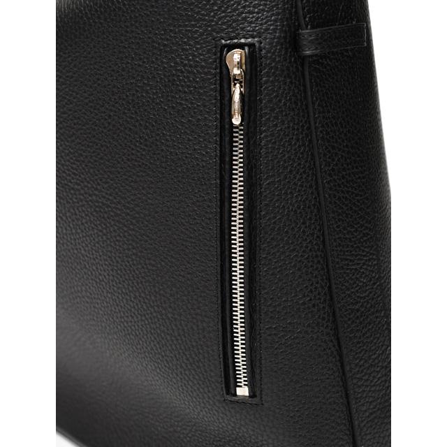 CHAMBORD SELLIER【シャンボールセリエ】ショルダーバッグ LOCHES LAGUN BLACK/SILVER シボ革 ブラックの画像