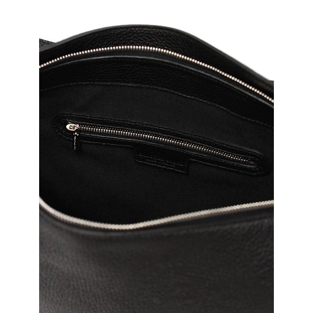 CHAMBORD SELLIER【シャンボールセリエ】ショルダーバッグ LOCHES LAGUN BLACK/SILVER シボ革 ブラックの画像