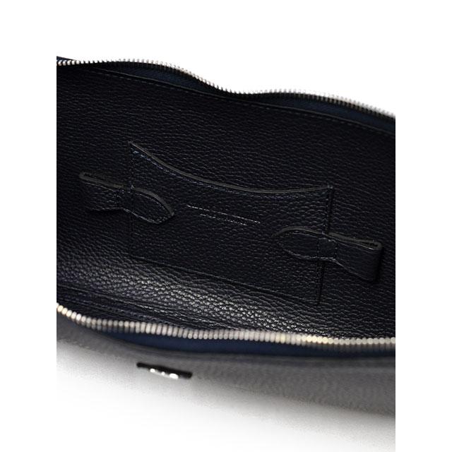 CHAMBORD SELLIER【シャンボールセリエ】クラッチバッグ CH.465 ANGER MINI LAGUN FLAG シボ革 ネイビー | CHAMBORD SELLIER | 05