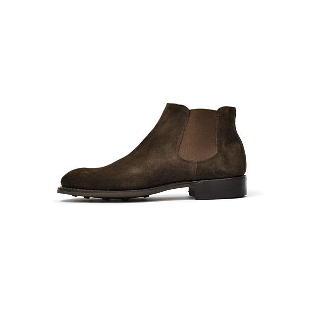 CHEANEY【チーニー】別注サイドゴアブーツ FAWKES 125/E スエードレザー ダークブラウンの画像