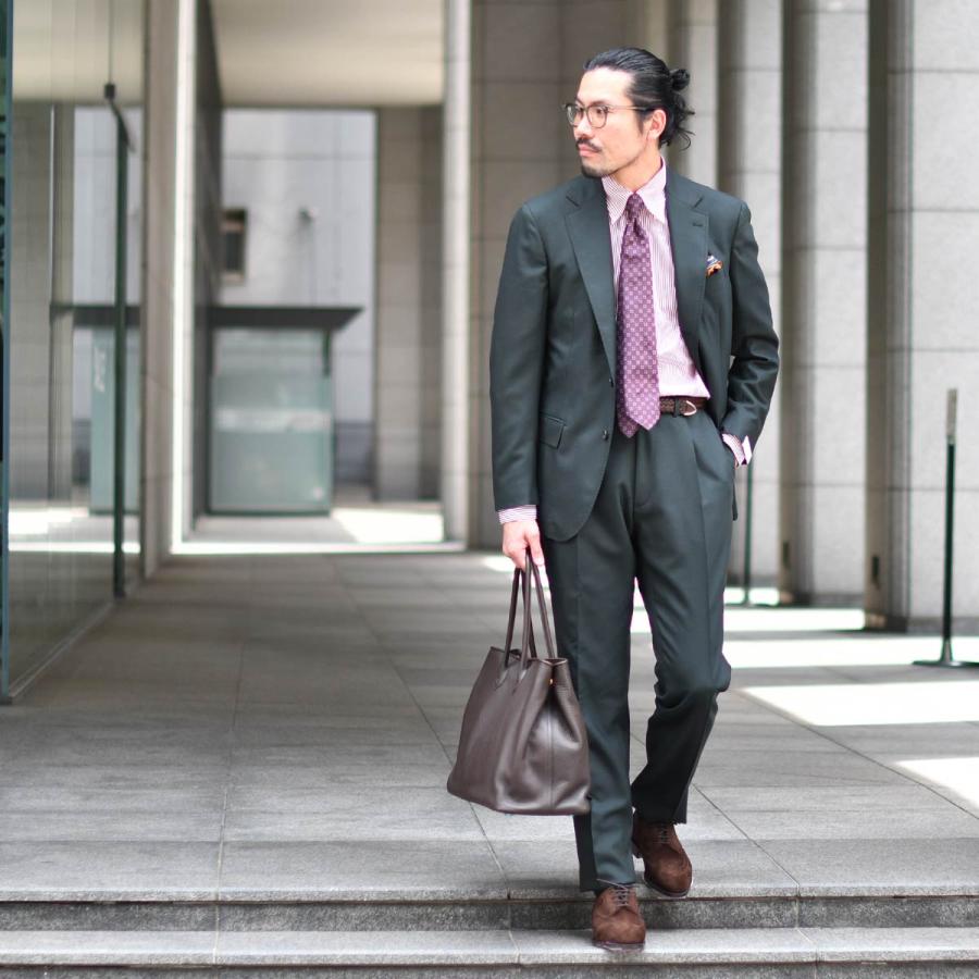 CISEI【チセイ/シセイ】トートバッグ Tote bag 941 LINDOS T.MORO シボ革 ブラウン | Cisei | 11