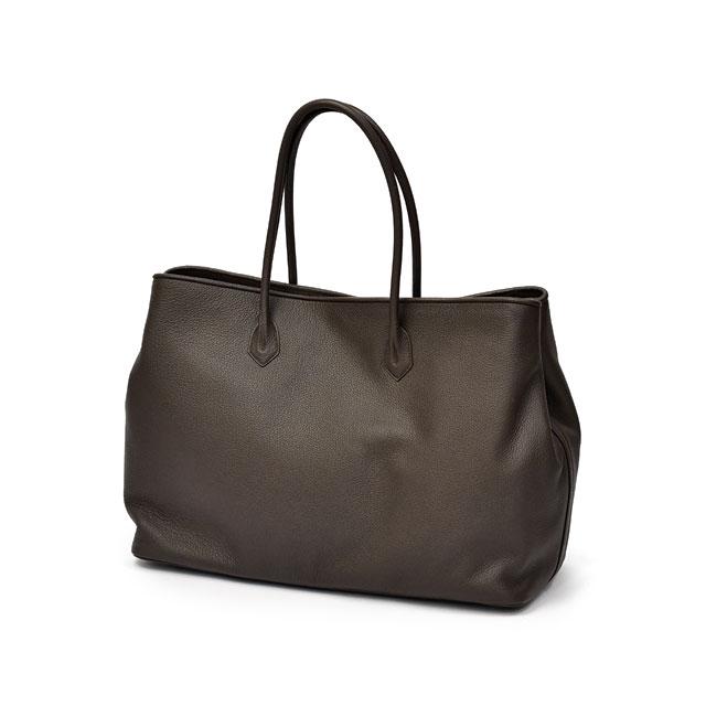 CISEI【チセイ/シセイ】トートバッグ Tote bag 941 LINDOS T.MORO シボ革 ブラウン | Cisei | 02